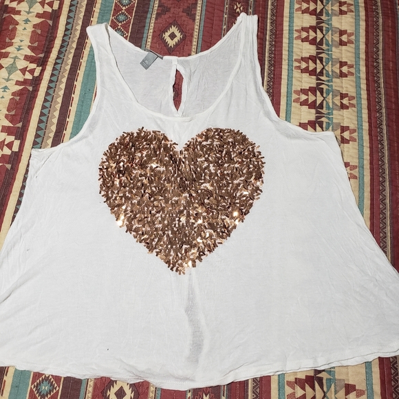 Vanity Tops - Tank Top with Gold 💛